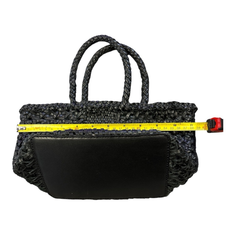 Zara Black Woven Mini Bag - Picture 5 of 8